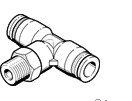 費斯托FESTOT標準型T形快插接頭JGH，QST-6-4