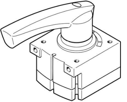 FESTO旋轉式手柄閥VHER-H-B43C-B-G18主營品牌